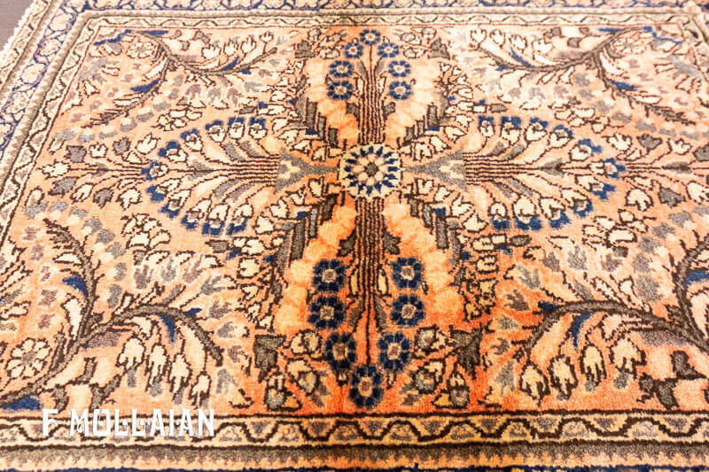 Small Antique Persian Saruk Rug n°:37885994